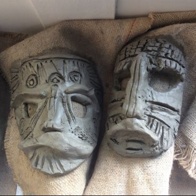 Y4ClaysculpturesinspiredbyTheSaxonsSuttonHoo9)